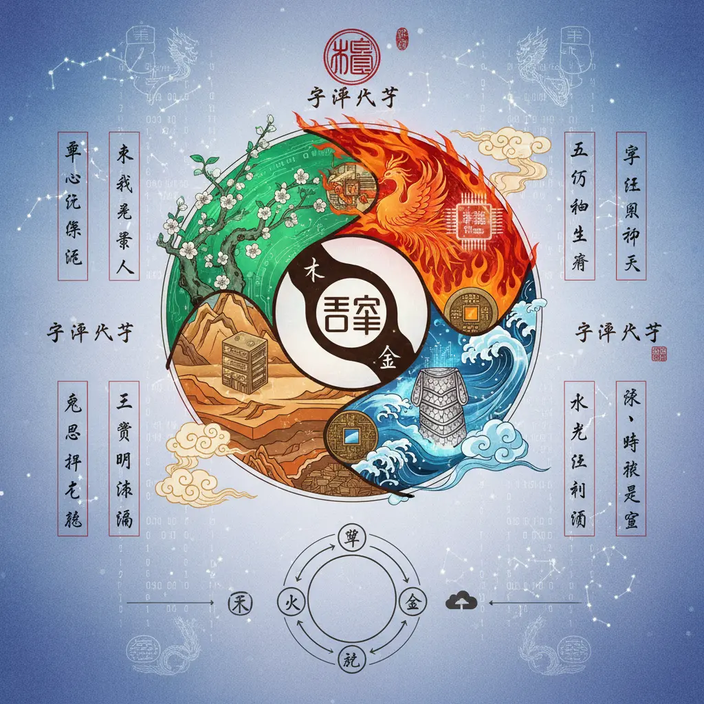 子平八字 - 五行