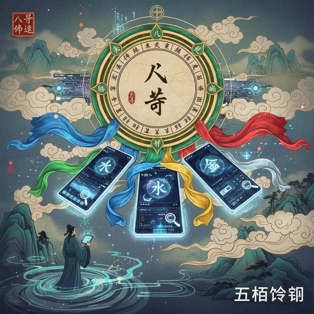 五行查詢 - 八字命造