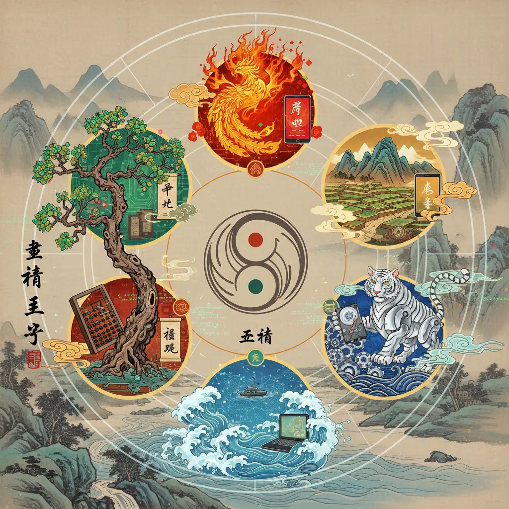 韋千里八字 - 五行