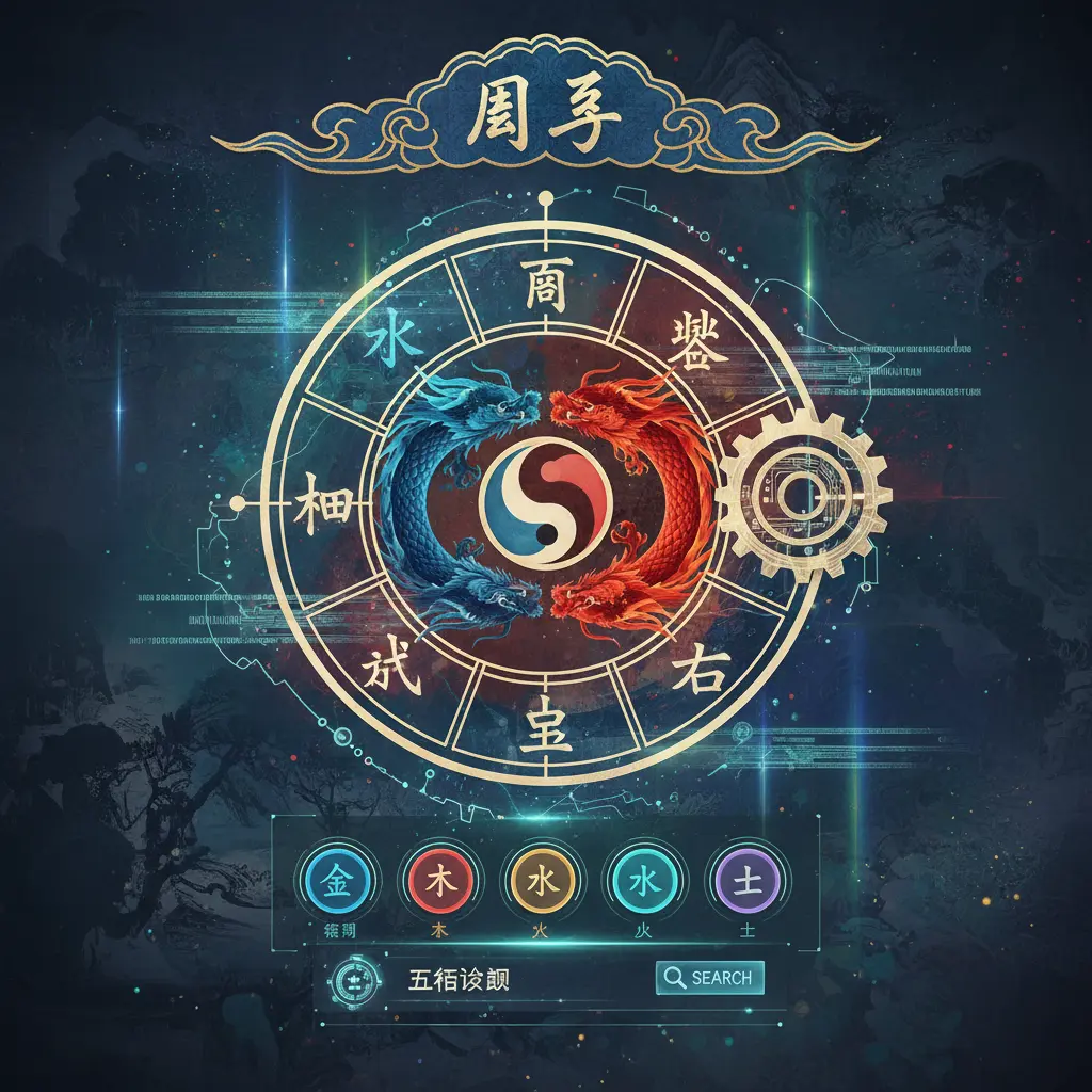 五行查詢 - 周易